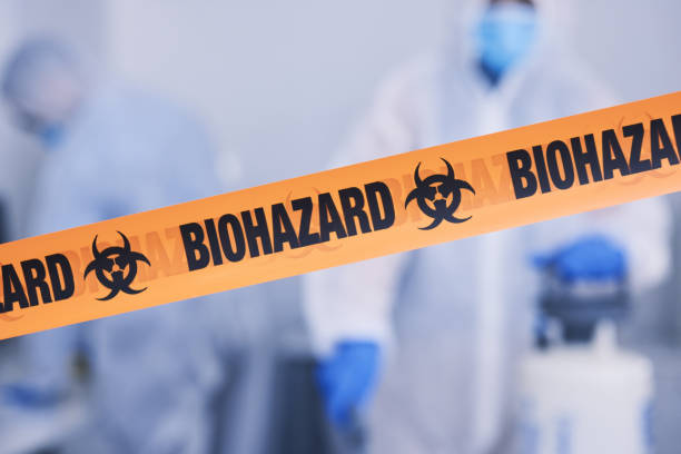 Professional Blood Cleanup technician working in Mount Vernon, IL